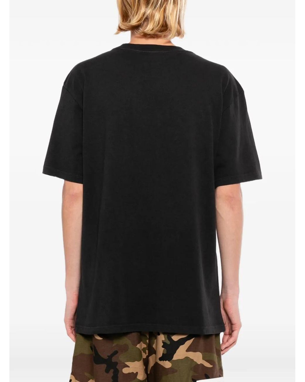 Melt Black T-Shirt À Imprimé Graphique for men