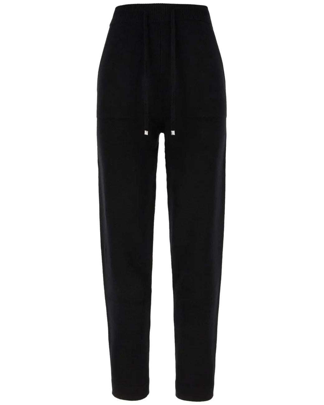 Max Mara Black Opera Track Pants