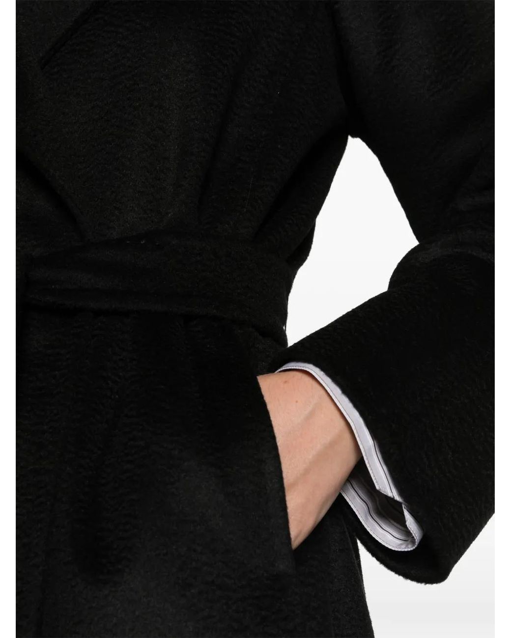 Max Mara Black Manuela Icon Coat