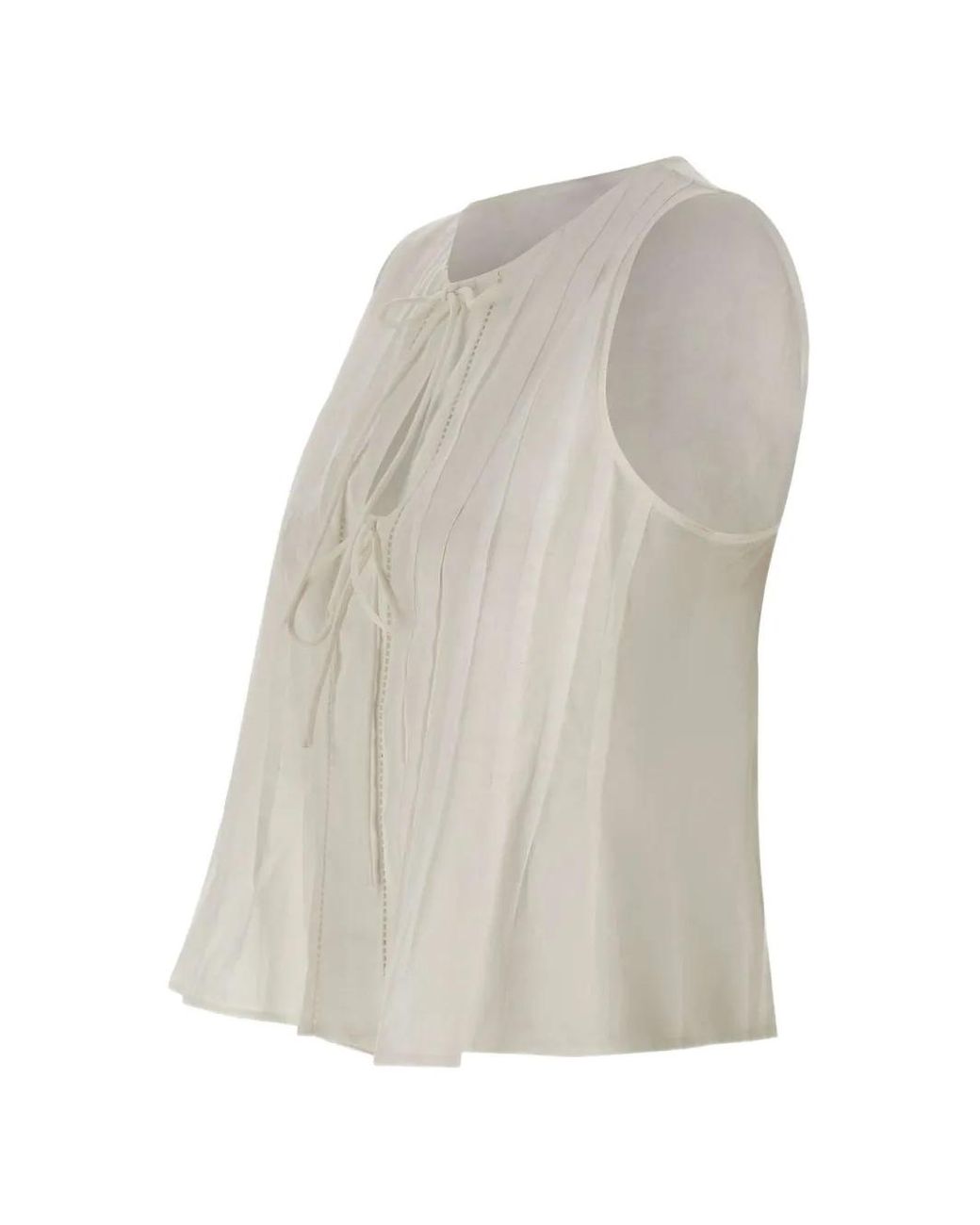Boss White Ilenna Blouse