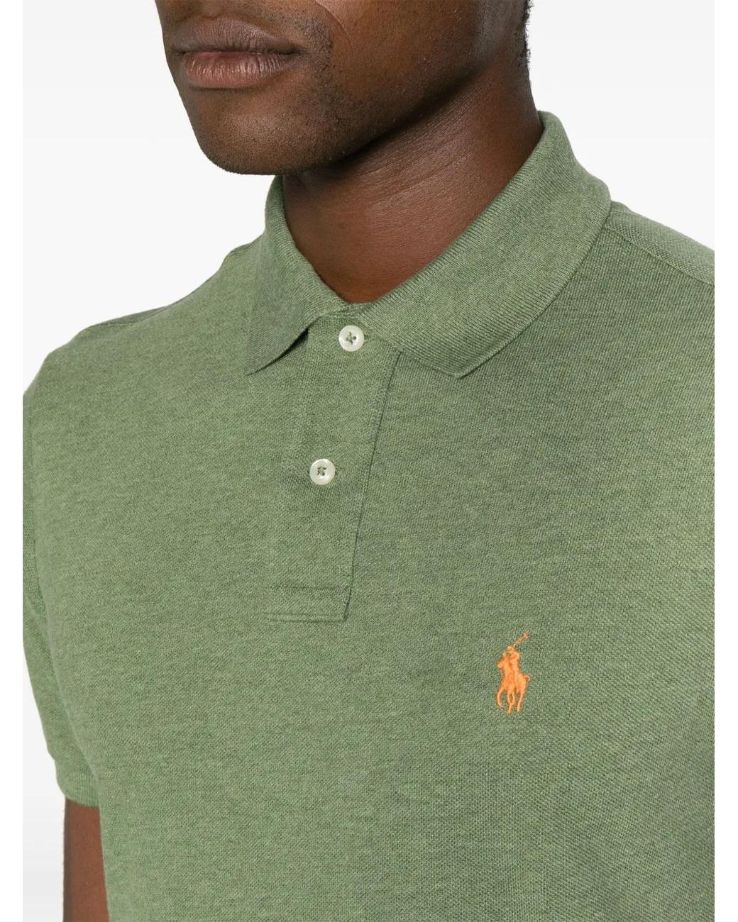 Polo Ralph Lauren Green T-Shirts And Polos for men