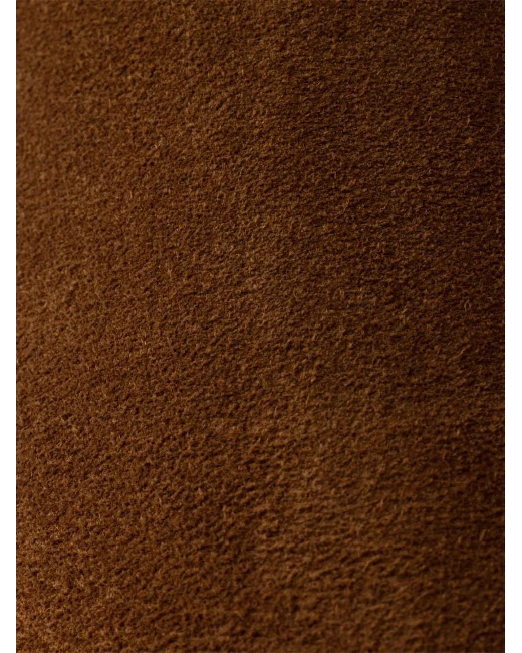 Prada Brown Slipper Aus Wildleder