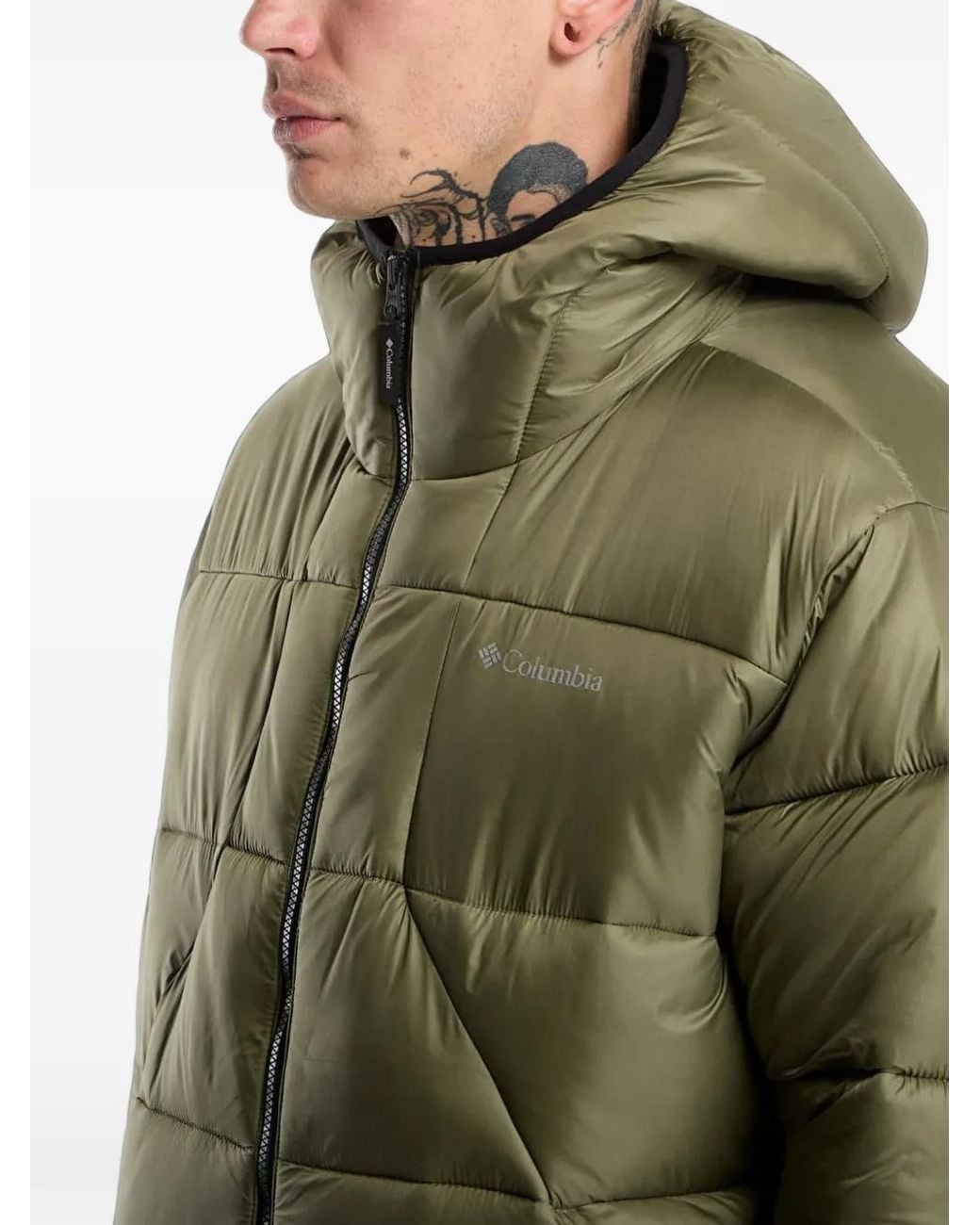 Columbia Green Stormwall Quilted Jacket for men