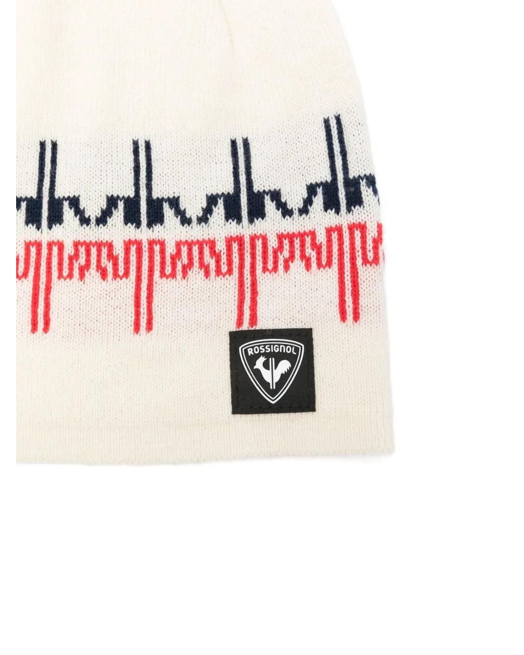 Rossignol White Patterned Beanie