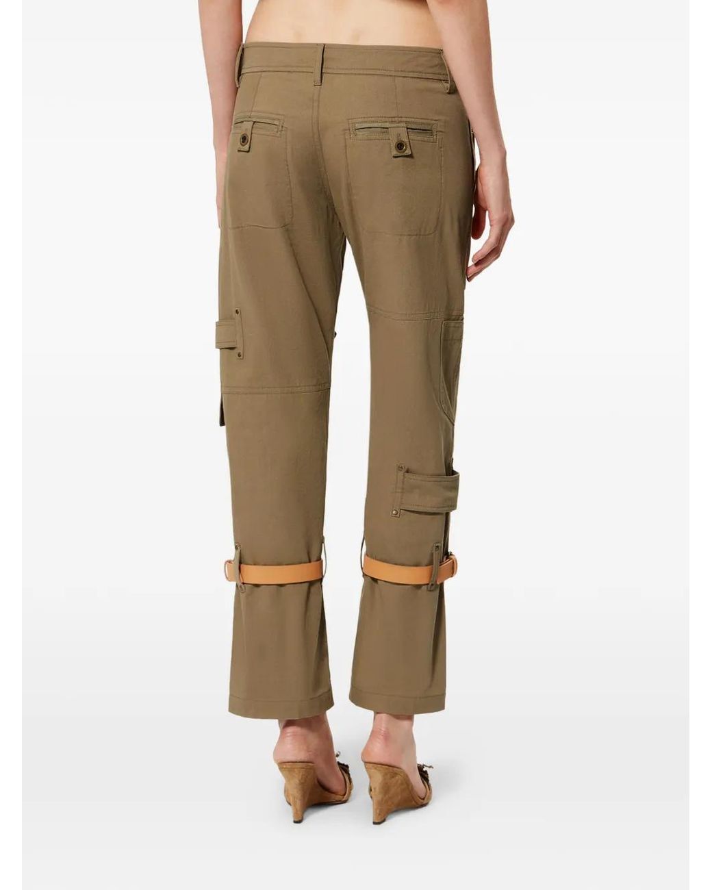Isabel Marant Natural Brinda Straight Trousers