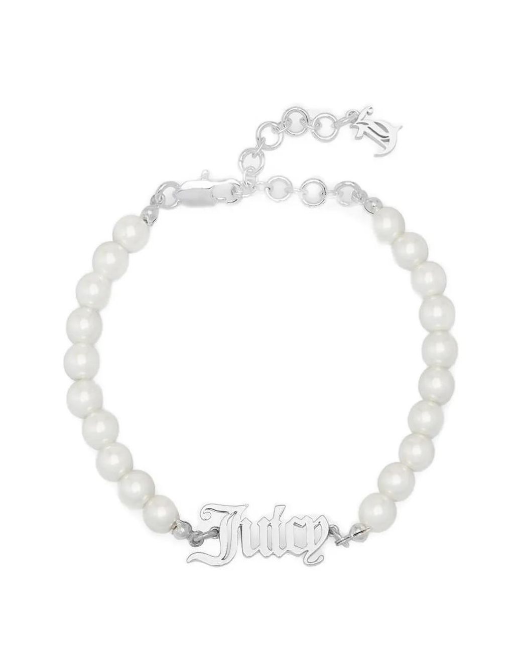 Juicy Couture White Logo Bracelet