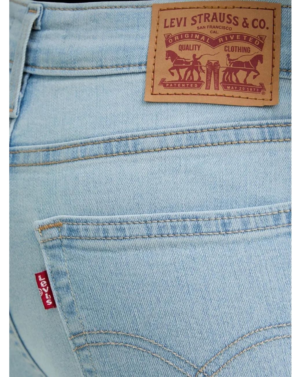 Levi's Blue 725 High-Rise Bootcut Jeans