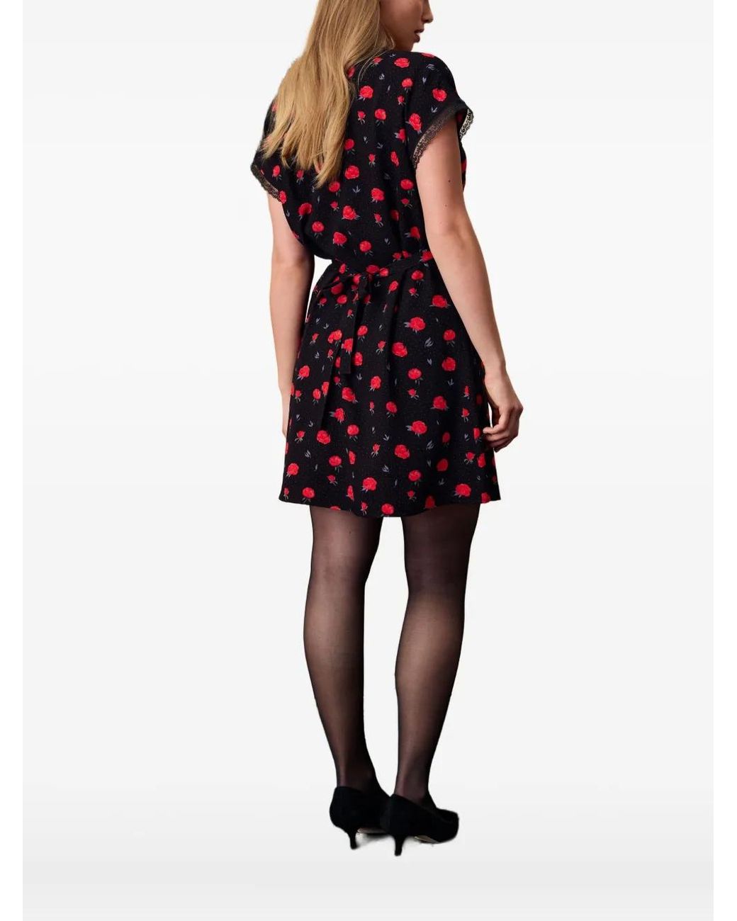 Sleeper Black Poppi Mini Dress