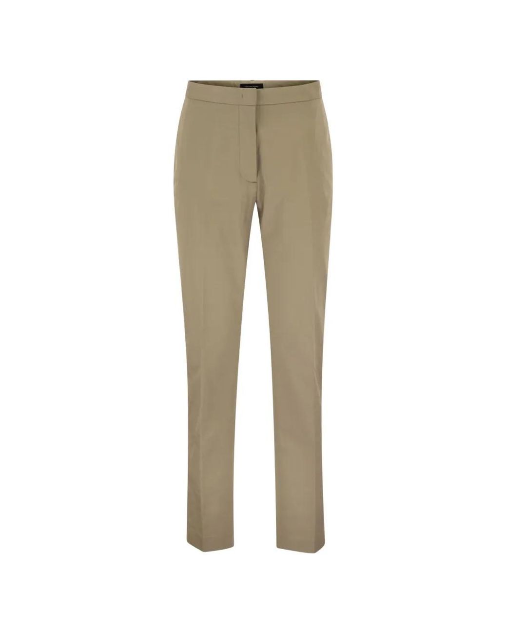 Fabiana Filippi Natural Straight-Leg Trousers