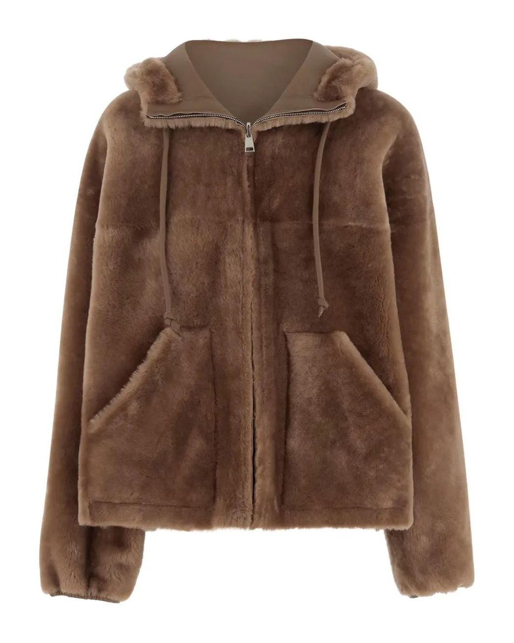 Blancha Lammy Jack Met Capuchon in het Brown