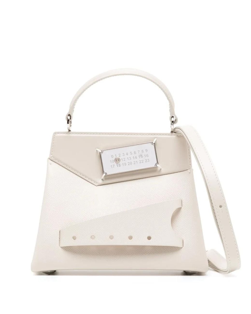 Maison Margiela White Snatched Shoulder Bag