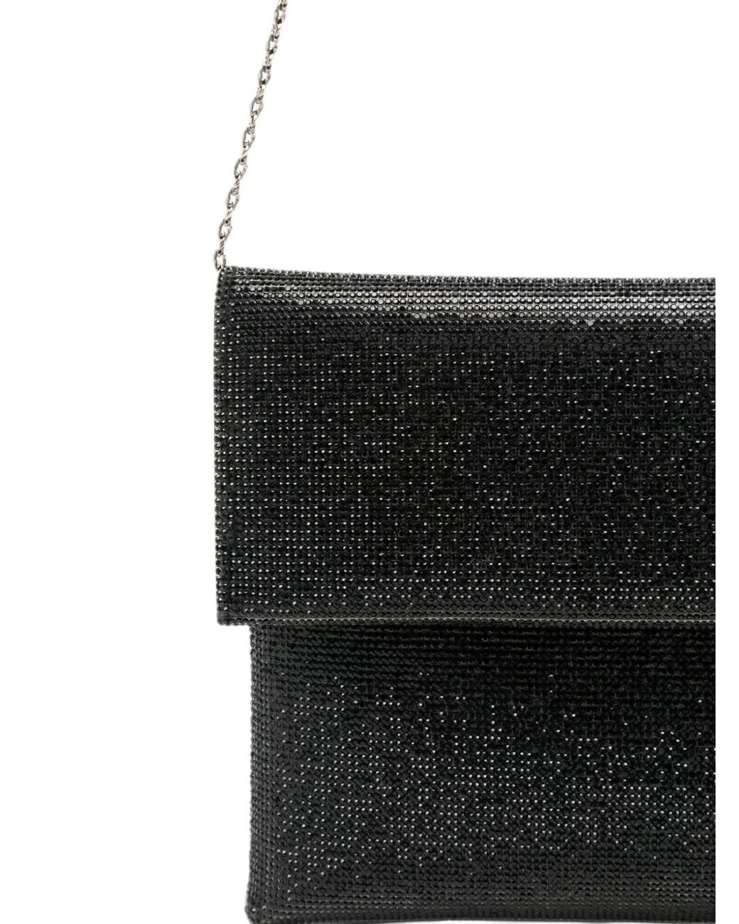Twentyfourhaitch White Kasira Clutch Bag