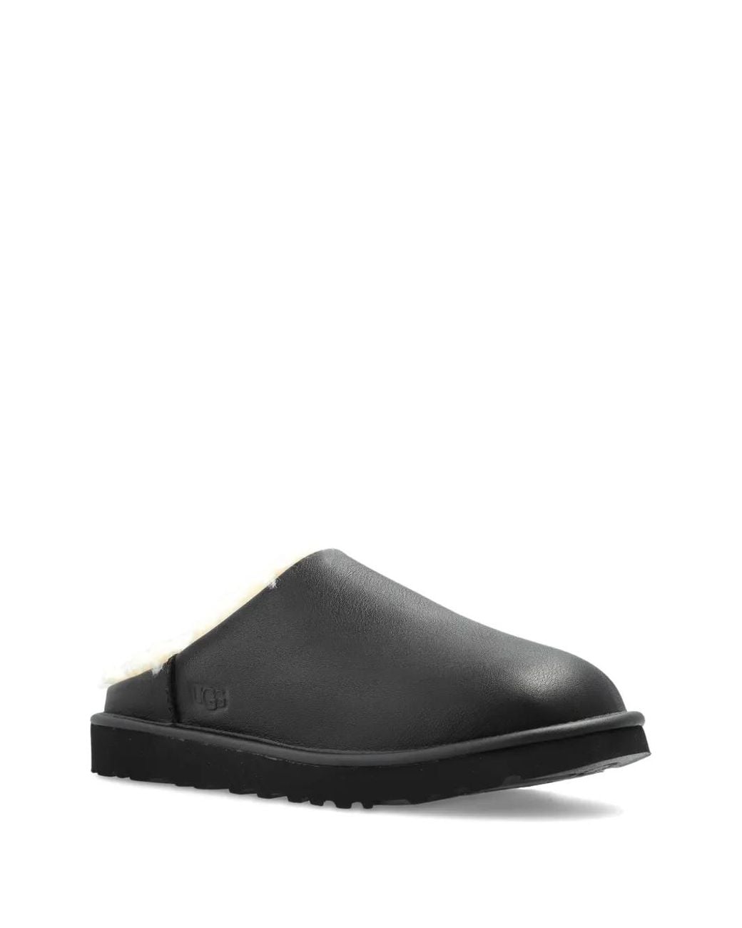 Ugg Gray Leather Mules for men