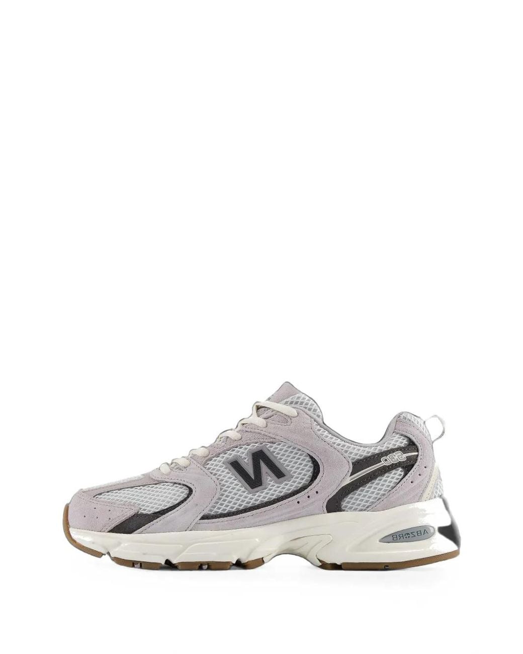 New Balance White 530 Mesh-Panel Sneakers for men