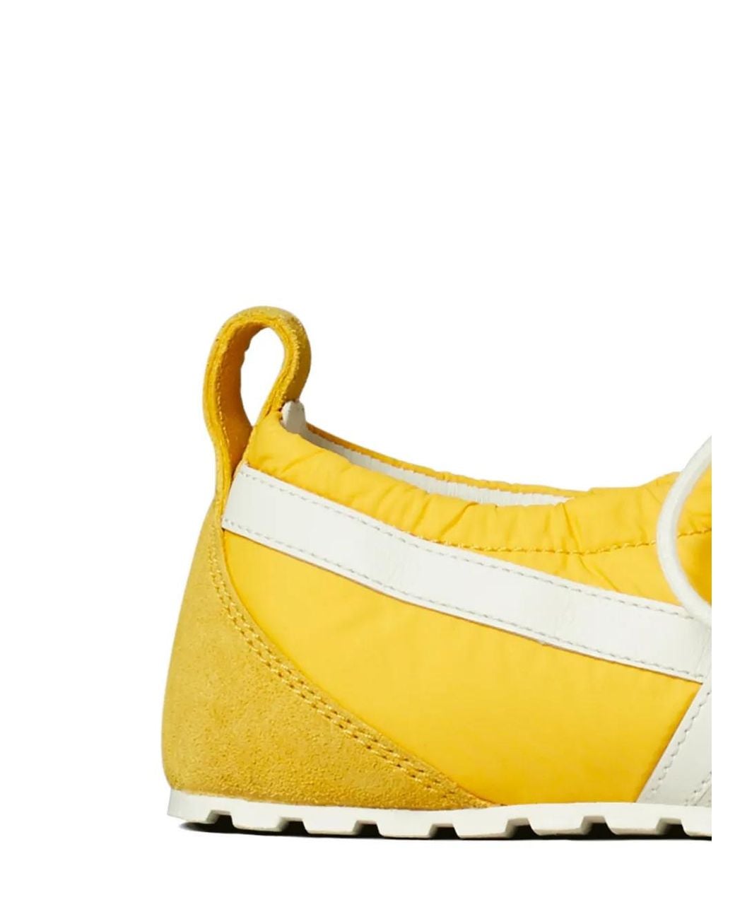 Tory Burch Yellow Hank Ballet Sneakers