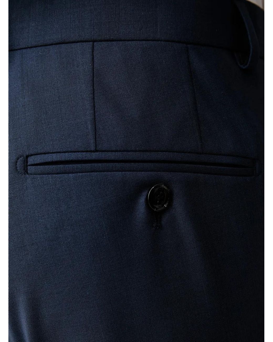 Joop! Blue Pressed-Crease Tailored Trousers for men