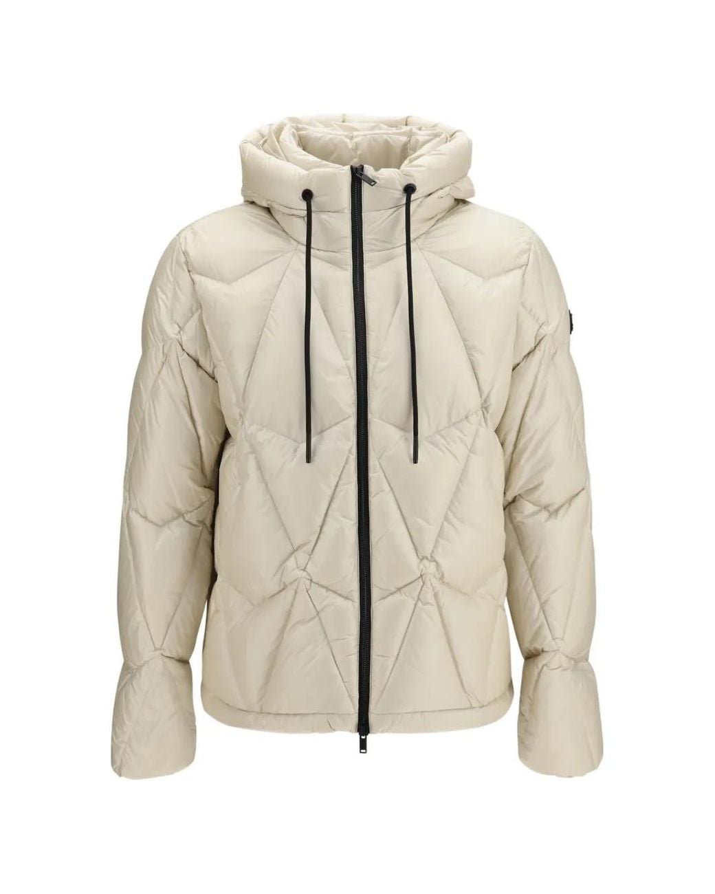 Moose Knuckles Iceberg Gewatteerd Donsjack in het Natural voor heren