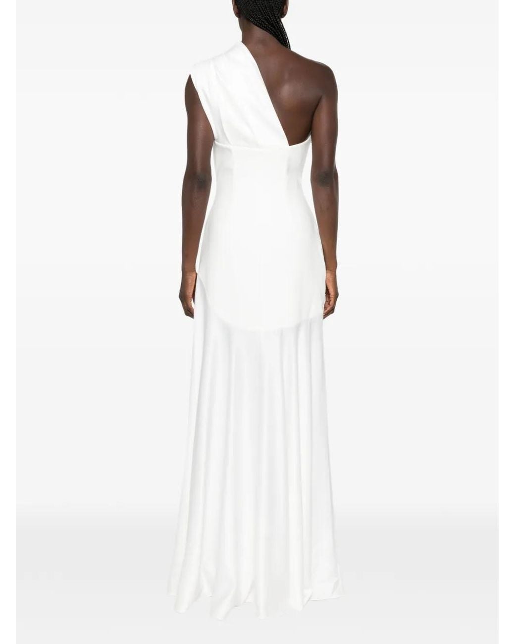 Solace London White Gabriela Maxi Dress