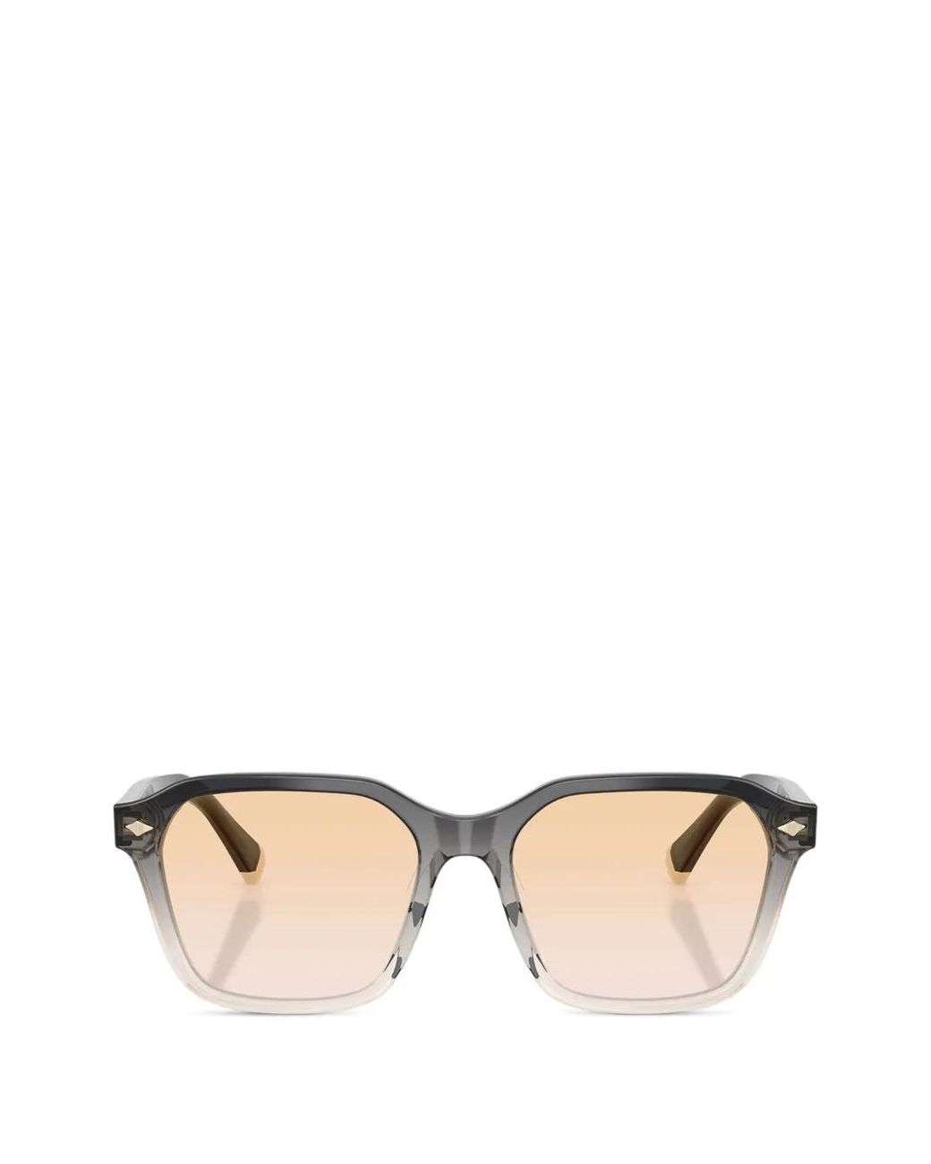 Brunello Cucinelli Natural Square-Frame Sunglasses
