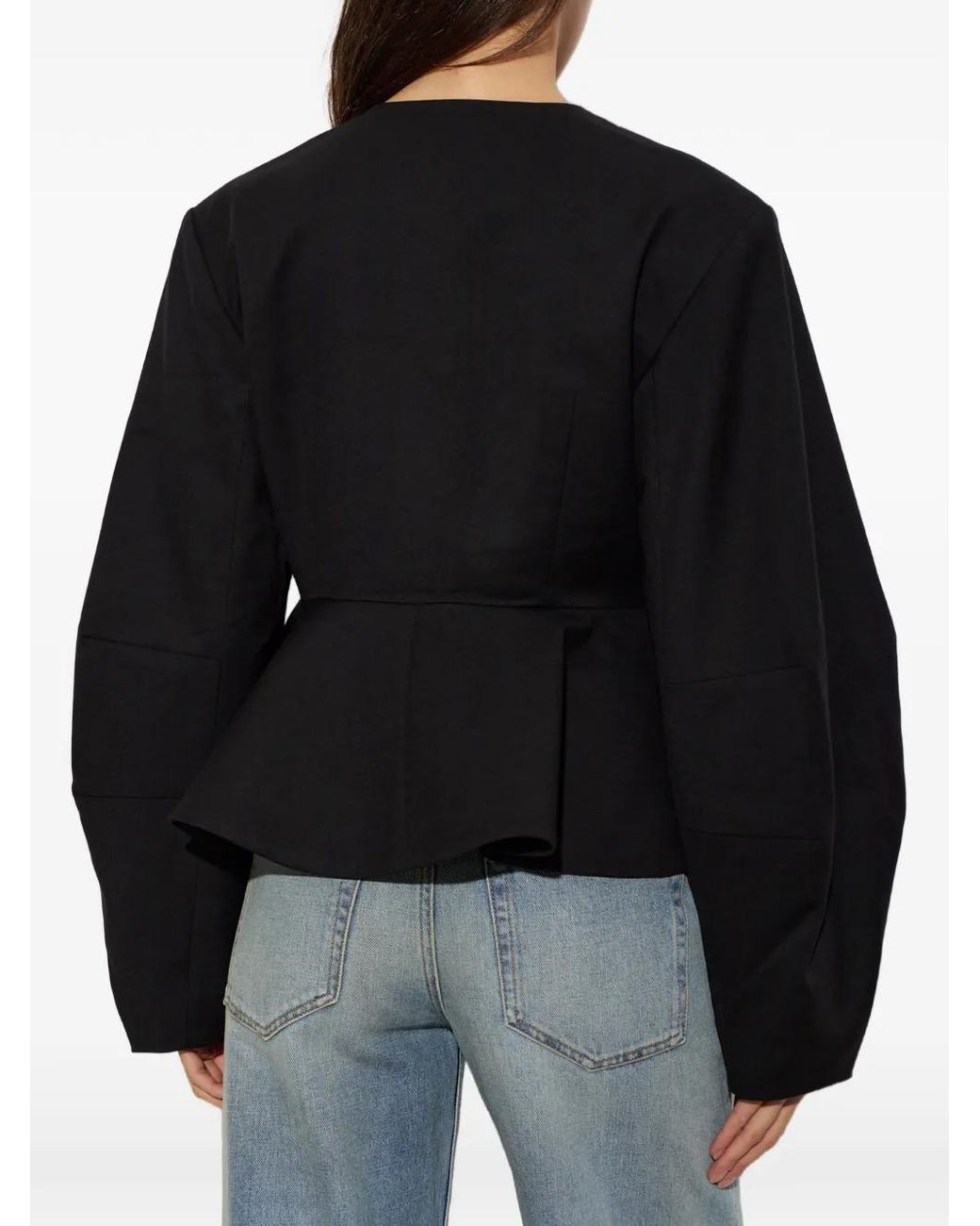 Gestuz Black Gzpaula Peplum Jacket