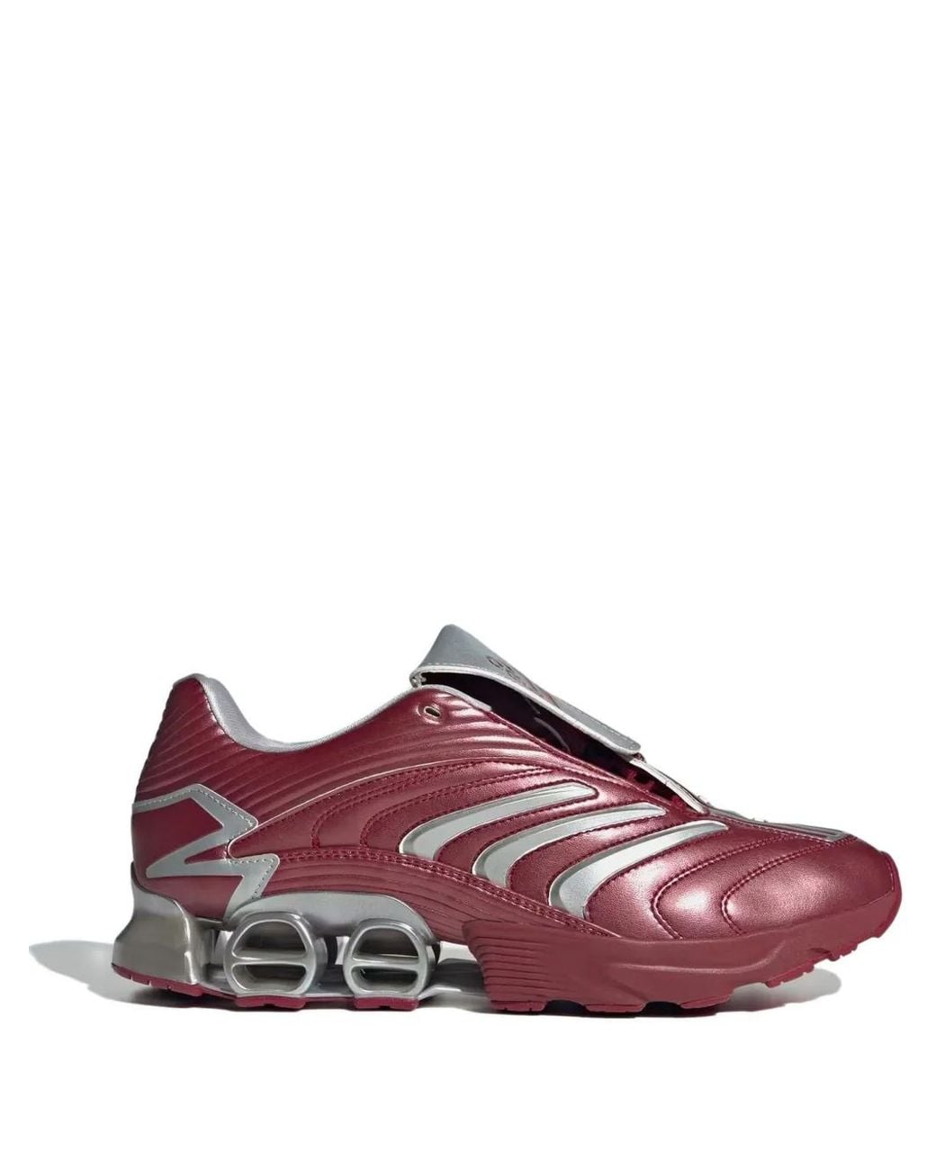 Adidas Purple Predator Megaride Stripe Sneakers