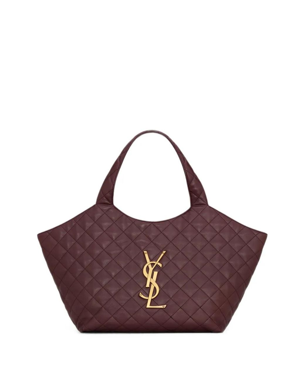 Saint Laurent Purple Tote Bags