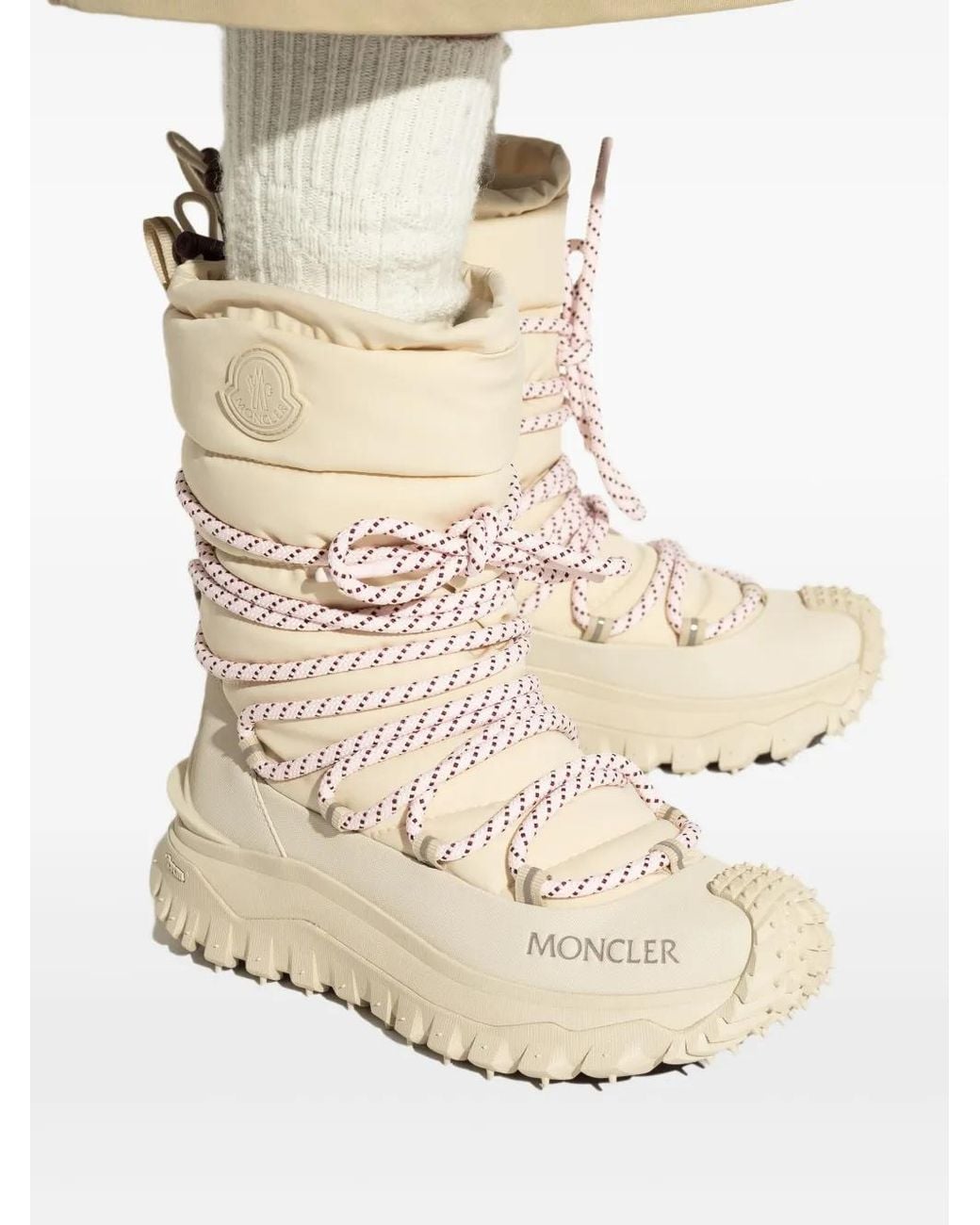 Moncler Natural Trailgrip Apres High Gtx Snow Boots