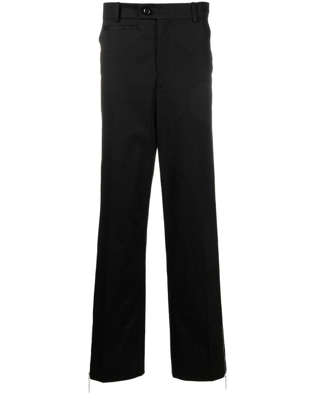 NAMACHEKO Etana Zip-detail Trousers in Black for Men | Lyst