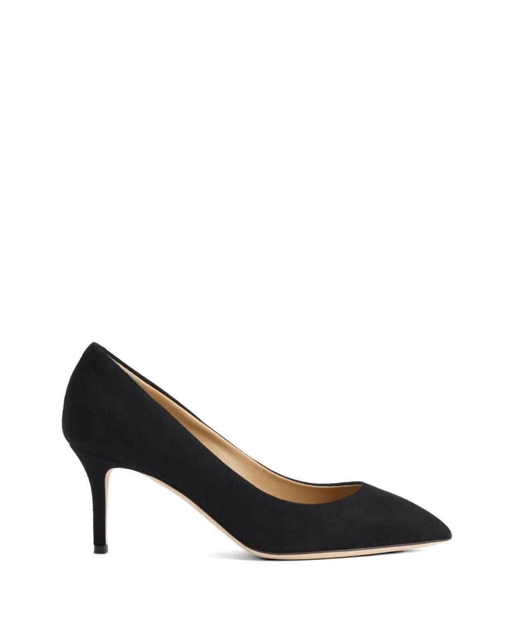 Giuseppe Zanotti Black Lucrezia Suede Pumps