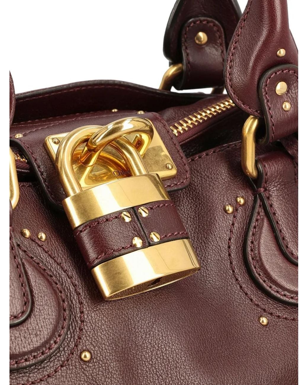 Chloé Purple Paddington
