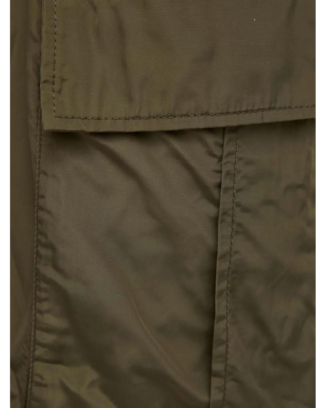 Herskind Green Cargo-Pocket Trousers