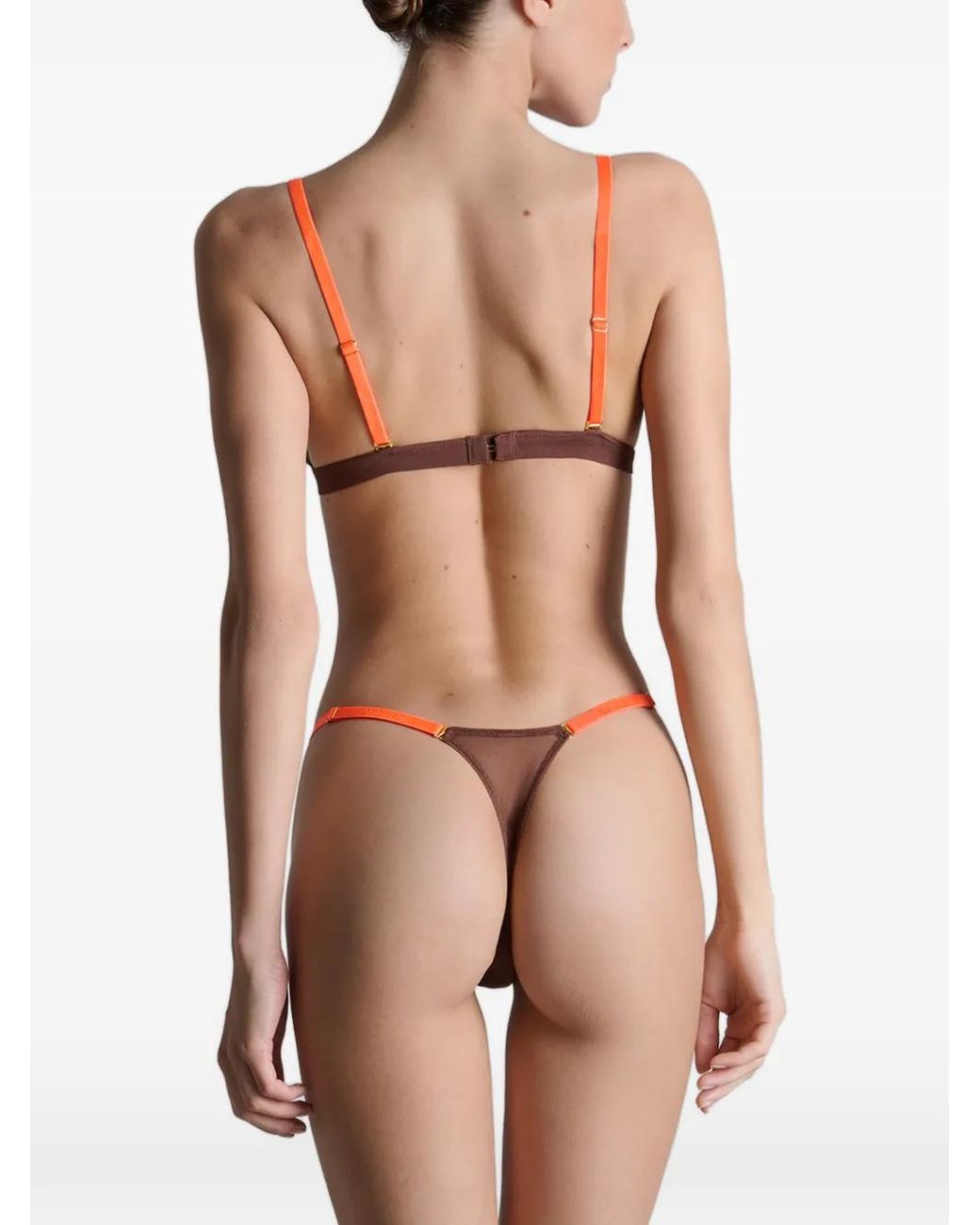 Maison Close Natural Corps À Corps Mesh Thong
