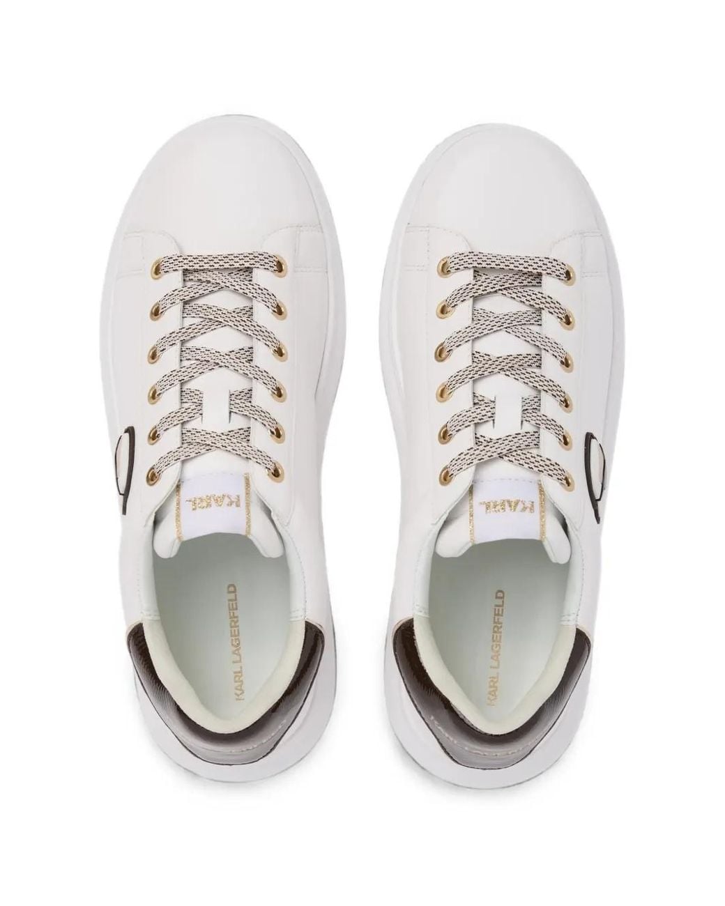 Karl Lagerfeld White Ikon Nft Kapri Sneakers