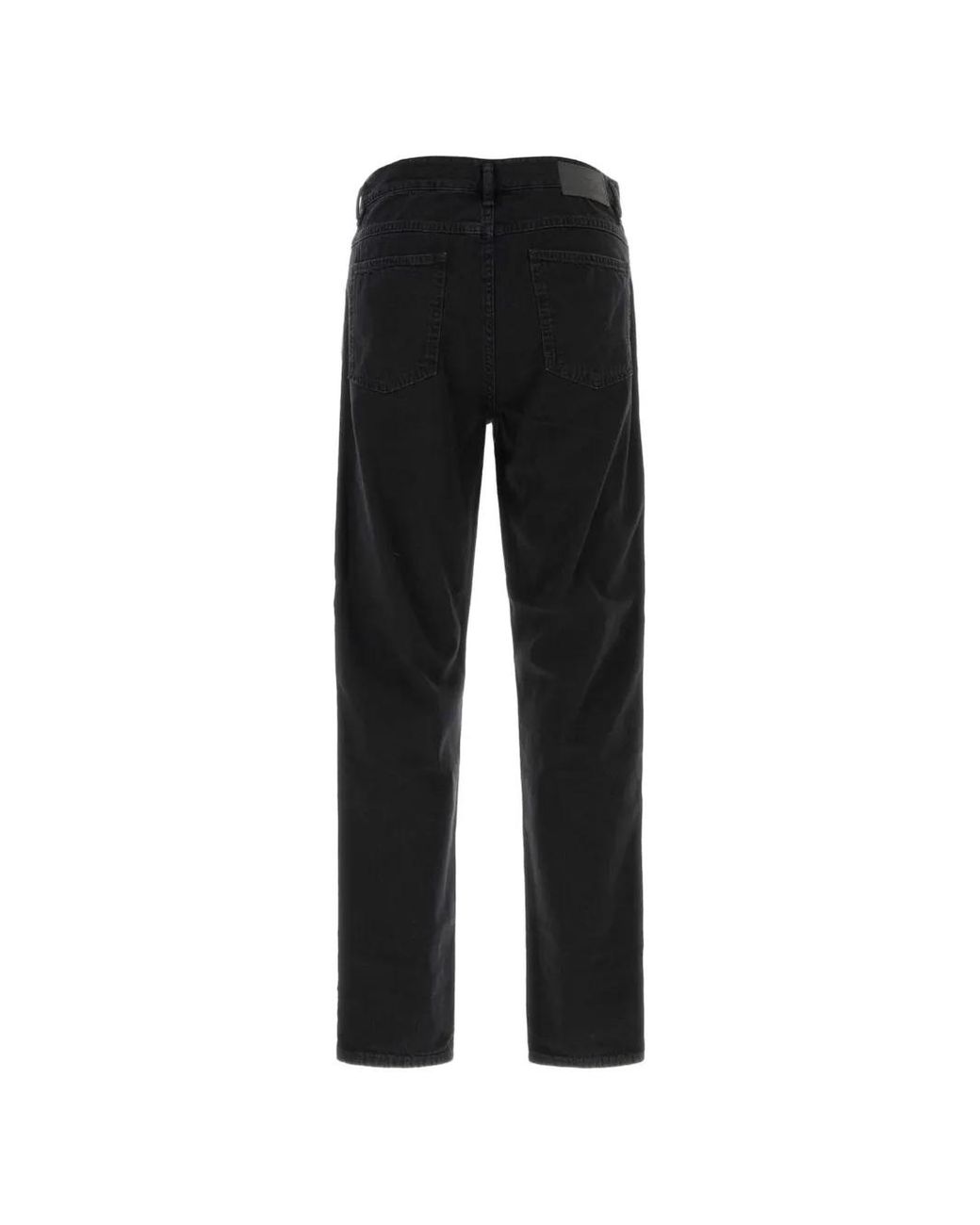 Closed Black Logo-Patch Jeans for men