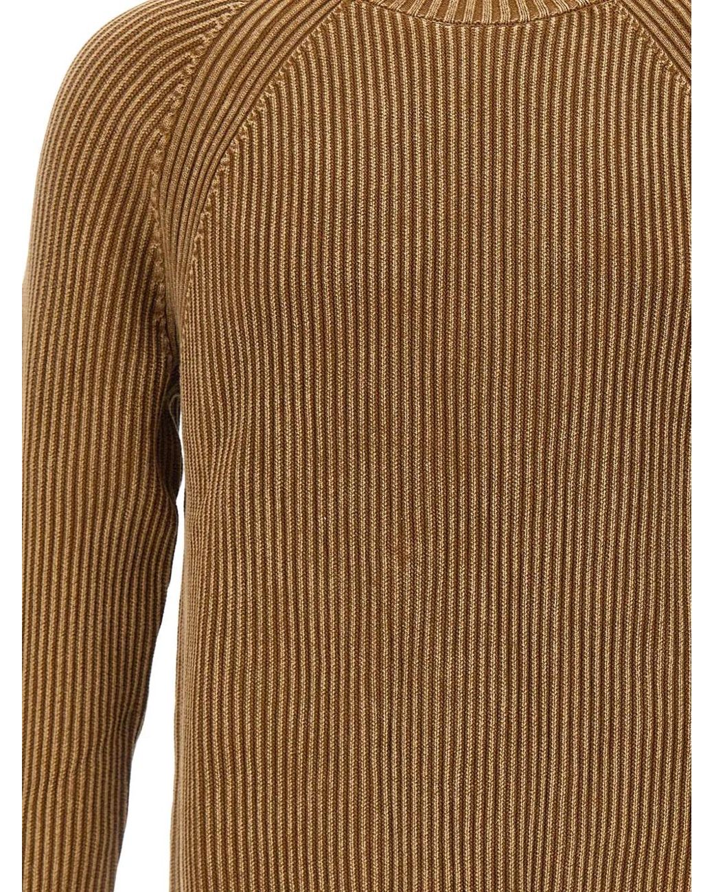 Rrd Natural Cotton 7 Techno Wash Ribbed-Knit Cotton Sweater for men