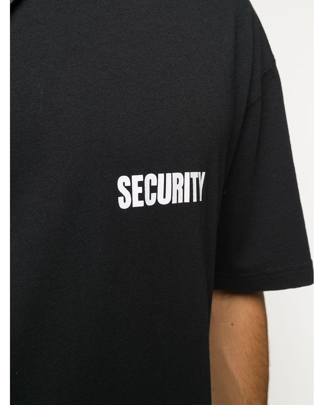 vetements ヴェトモン securite セキュリティtシャツ　ピチT vetements ヴェトモン securite セキュリティtシャツ ピチT