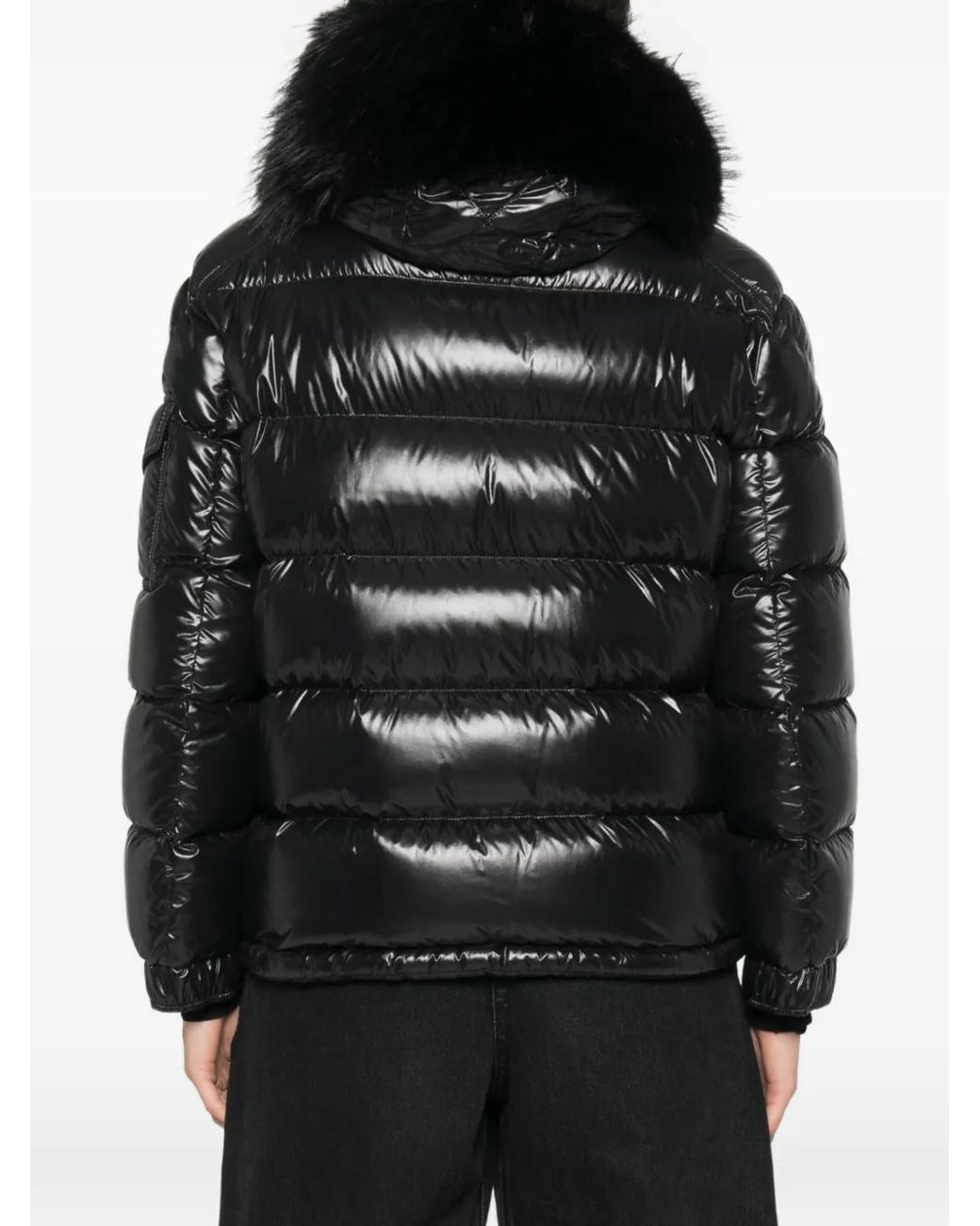 Moncler Black Hypolais Down Jacket
