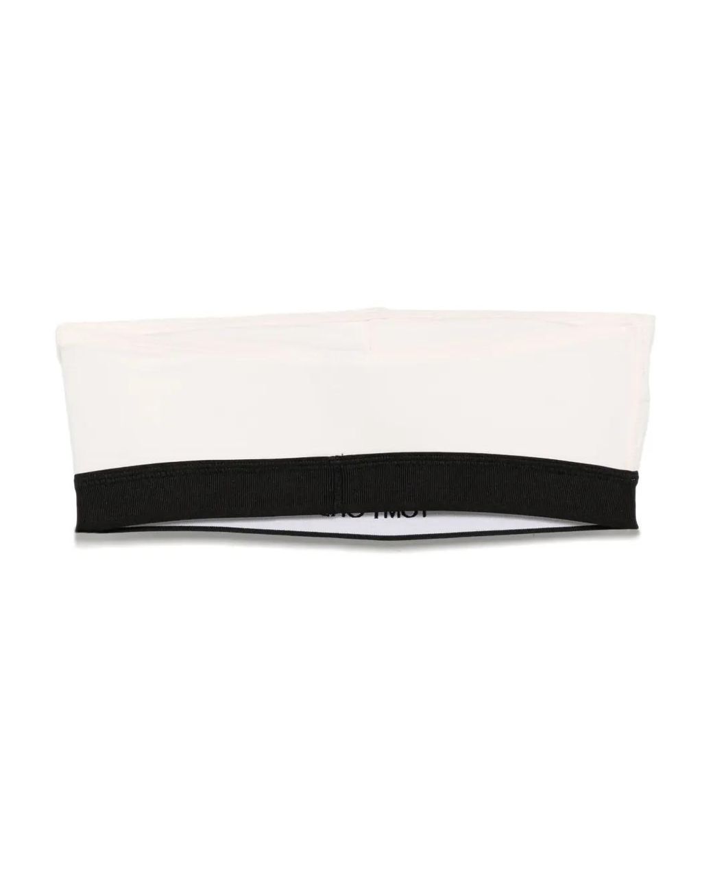 Tom Ford White Strapless Bra