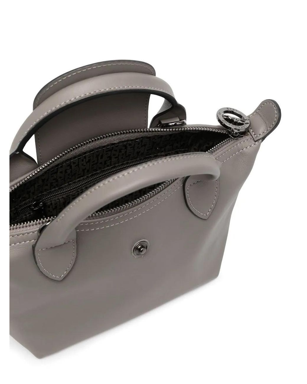 Longchamp Gray Le Pliage Xtra Xs Top-Handle Bag