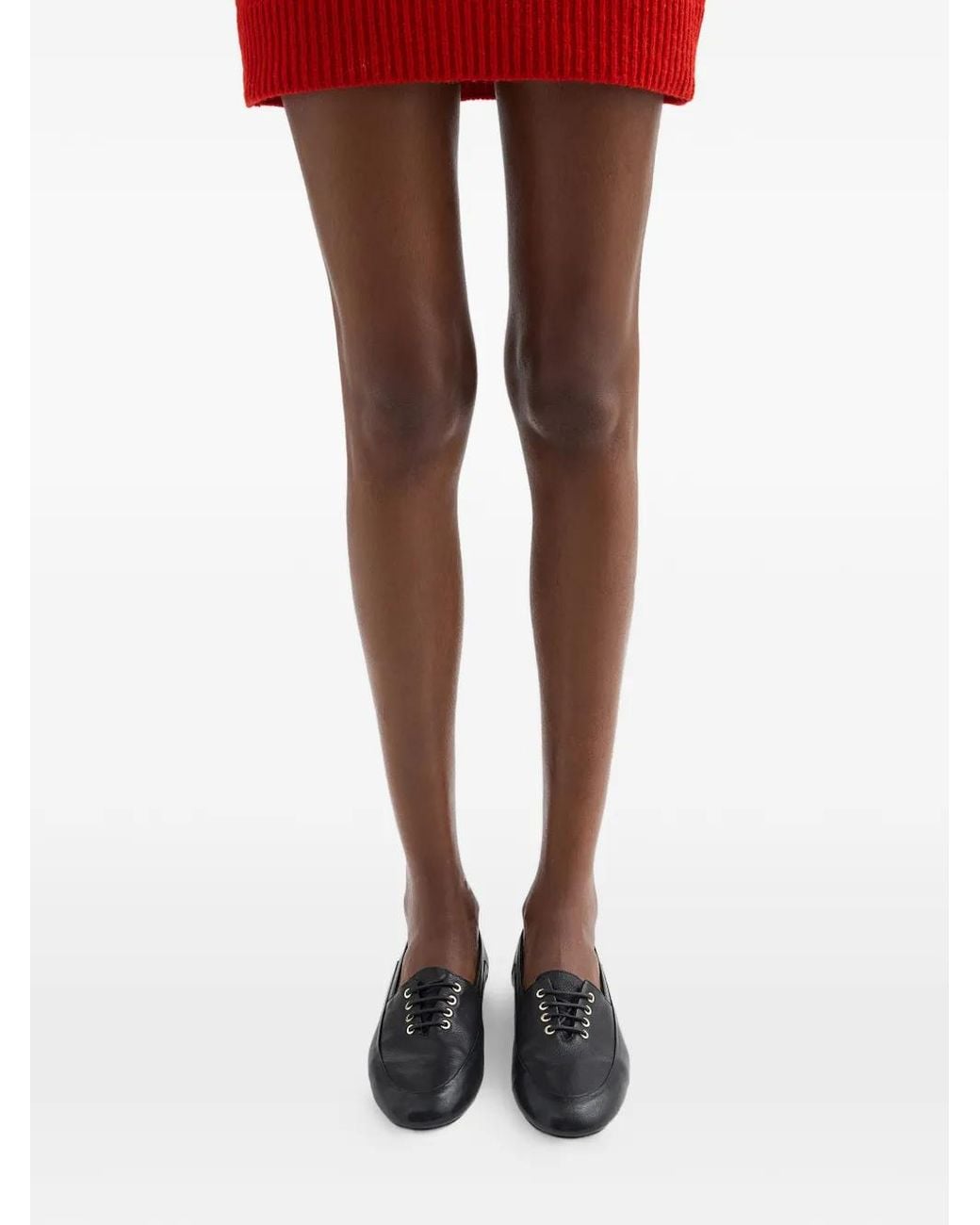 Jil Sander Black Elyss Loafers