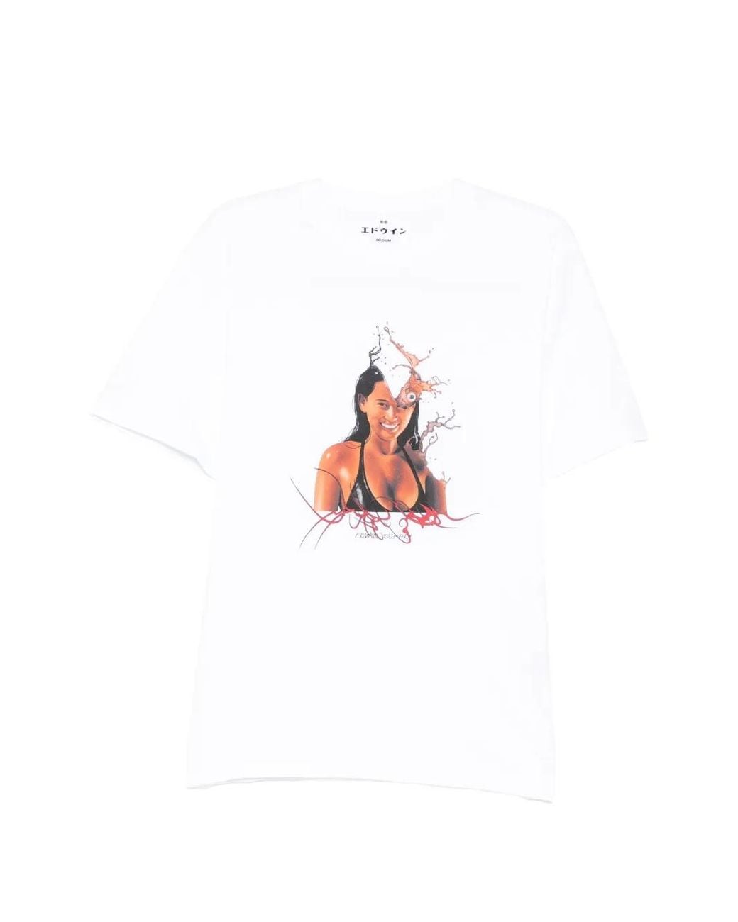 Edwin White The Mood Of Summer T-Shirt for men