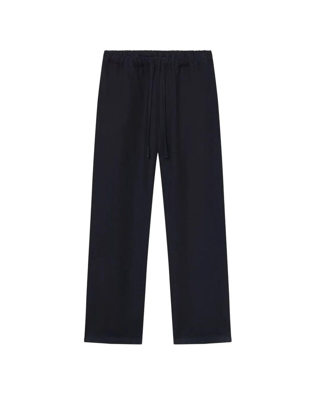 FRAME Blue Drawstring Elasticated-Waist Trousers for men