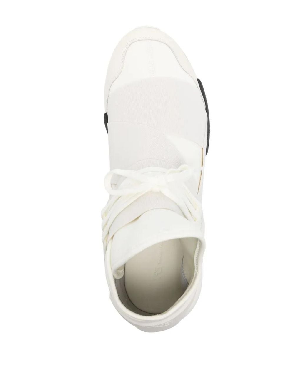 Y-3 White X Adidas Qasa High-Top Sneakers for men