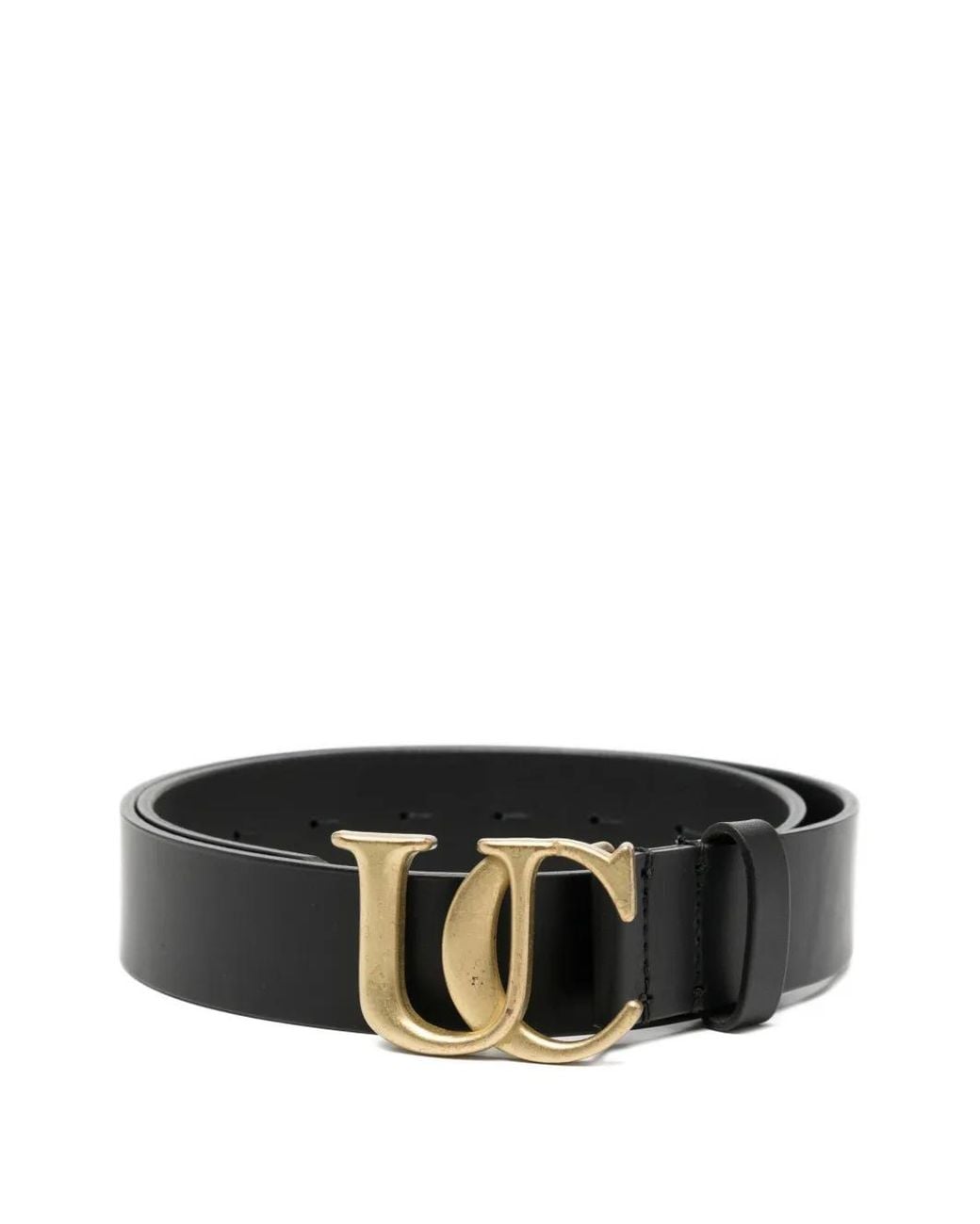 Undercover Black Gürtel Mit Logo