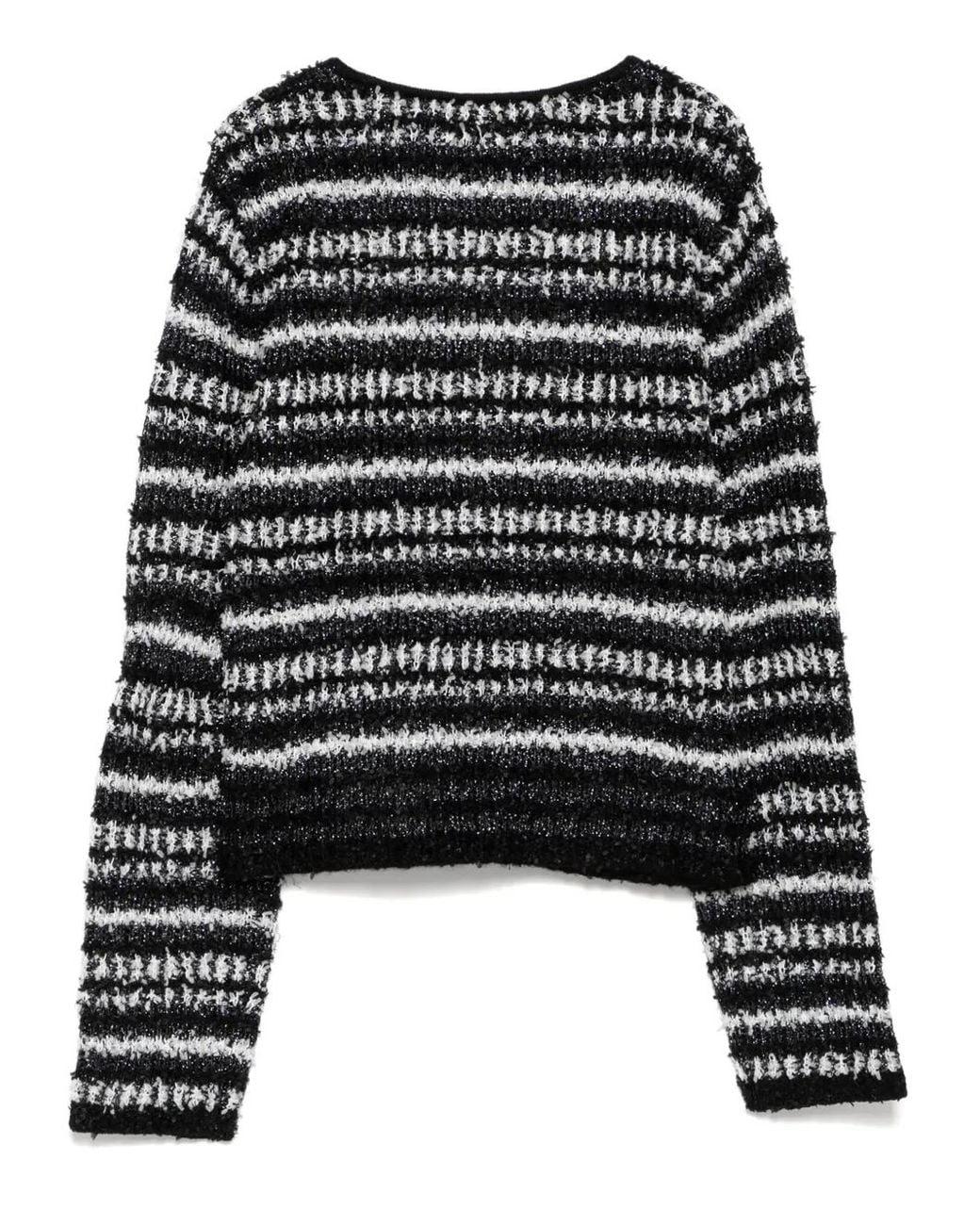 B+ AB Black Round-Neck Cardigan
