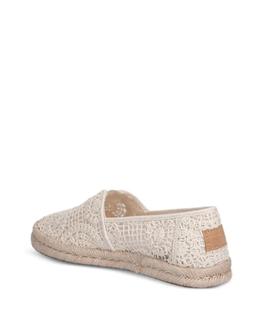 TOMS Rope 2.0 Floral Espadrilles in White | Lyst UK