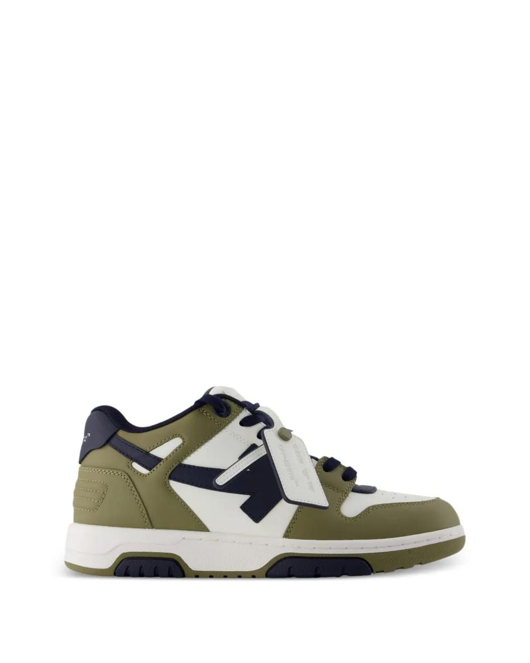 Off-White c/o Virgil Abloh White Sneakers Kaki Dark B for men