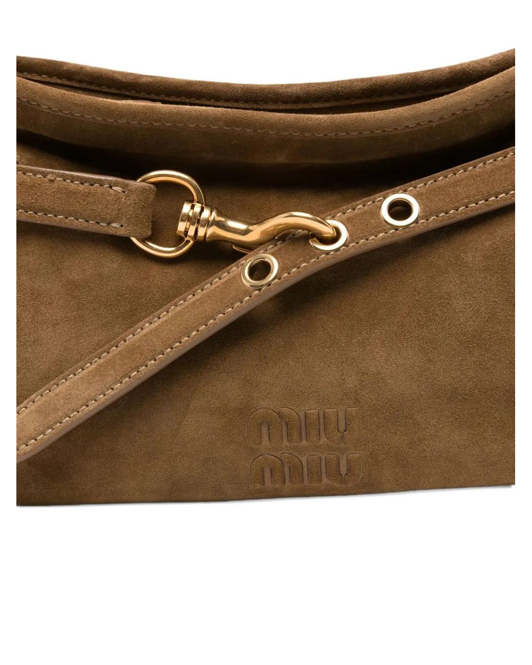 Miu Miu Brown Shoulder Bags