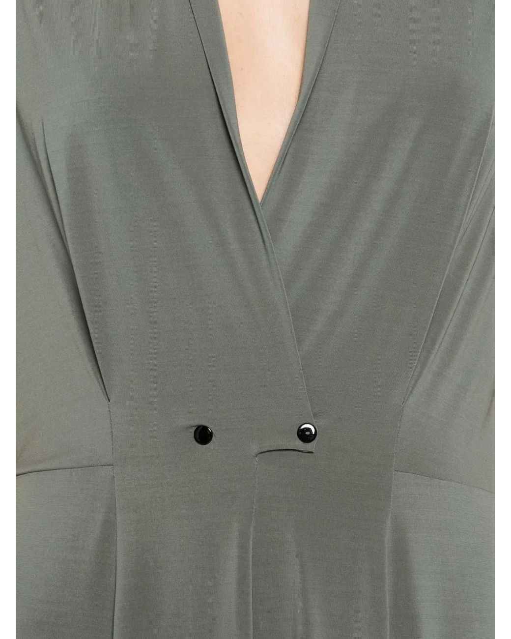 Alberta Ferretti Gray Viscose Elastane Dress