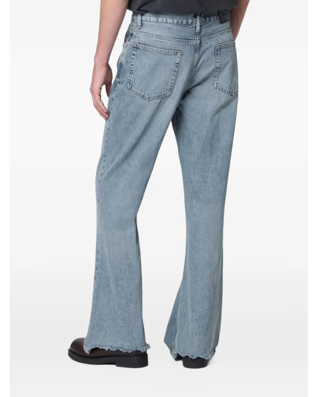 Represent Blue R6 Flared Jeans for men